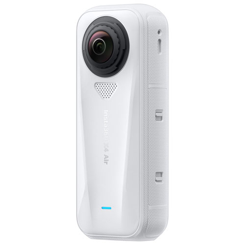 Ensemble avec caméra de sport étanche 8K 360° X4 Air d'Insta360 - Blanc arctique