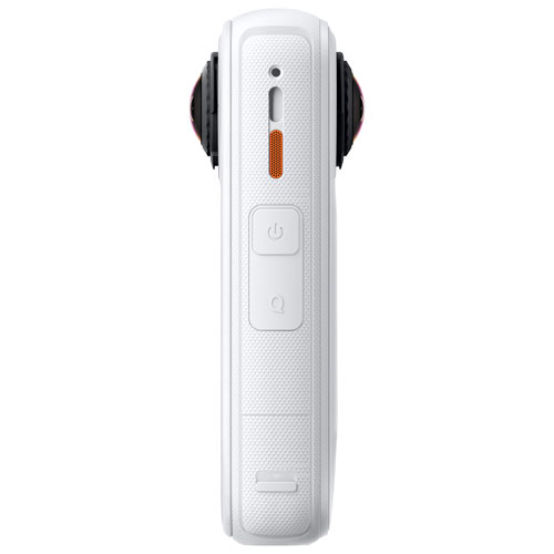 Ensemble avec caméra de sport étanche 8K 360° X4 Air d'Insta360 - Blanc arctique