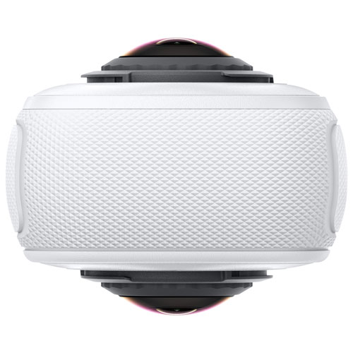Ensemble avec caméra de sport étanche 8K 360° X4 Air d'Insta360 - Blanc arctique