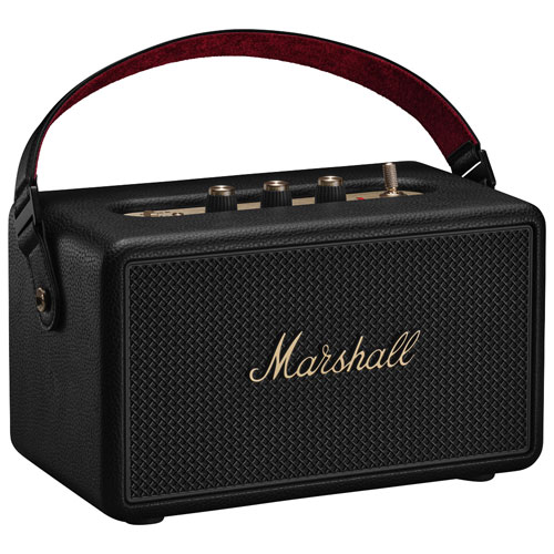 Haut-parleur sans fil Bluetooth étanche Kilburn III de Marshall - Noir et laiton