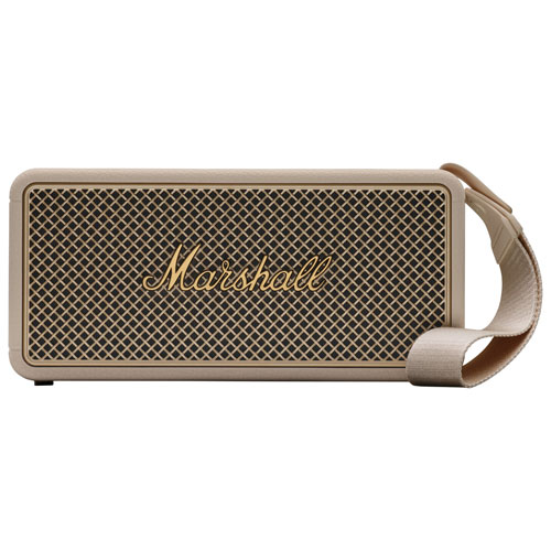 Haut-parleur sans fil Bluetooth étanche Middleton II de Marshall - Crème