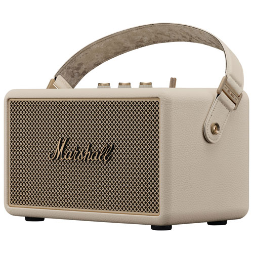 Haut-parleur sans fil Bluetooth étanche Kilburn III de Marshall - Crème
