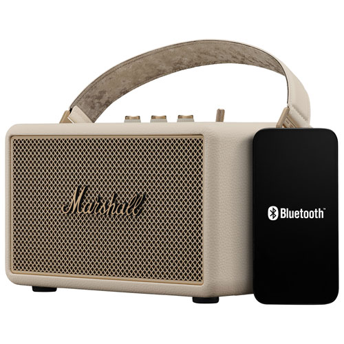 Haut-parleur sans fil Bluetooth étanche Kilburn III de Marshall - Crème