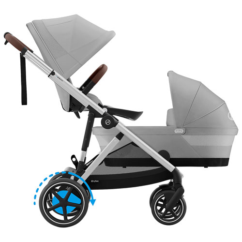 Lit pour poussettes Gazelle S et e-Gazelle S de Cybex - Gris pierre