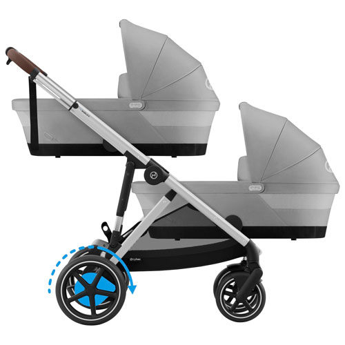 Lit pour poussettes Gazelle S et e-Gazelle S de Cybex - Gris pierre