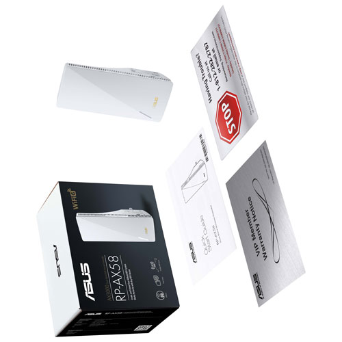 ASUS Wireless Dual Band Wi-Fi 6 Range Extender