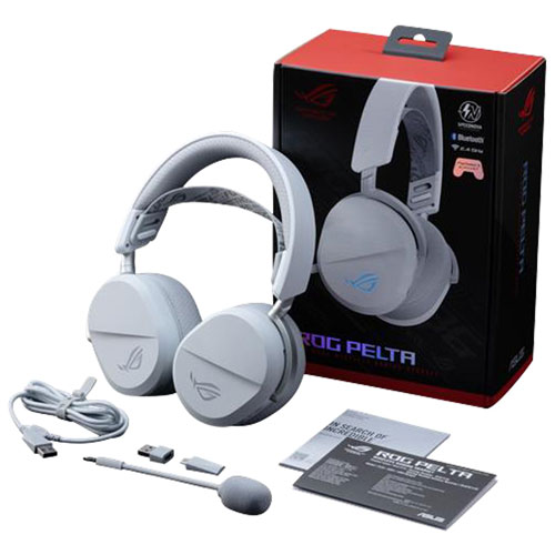 ASUS ROG Pelta Wireless Gaming Headset - White