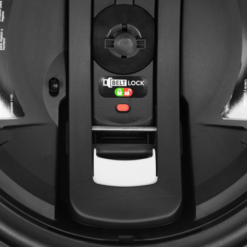 Siège rehausseur à dossier haut convertible tout-en-un Gold Revolve360 Extend d'Evenflo avec SensorSafe - Gris lunaire