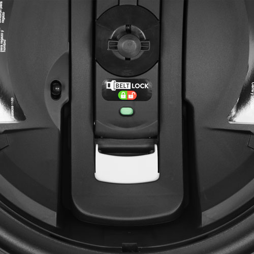 Siège rehausseur à dossier haut convertible tout-en-un Gold Revolve360 Extend d'Evenflo avec SensorSafe - Gris lunaire