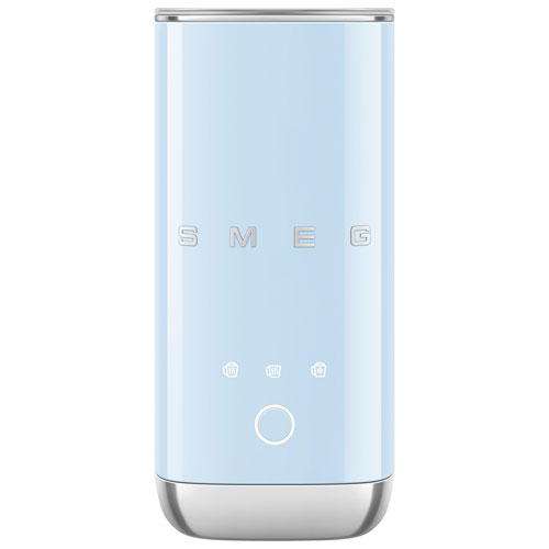 Smeg 50's Style Electric Milk Frother - Pastel Blue