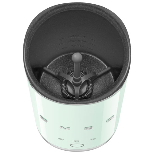 Mousseur à lait électrique Années 50 de Smeg - Vert d'eau