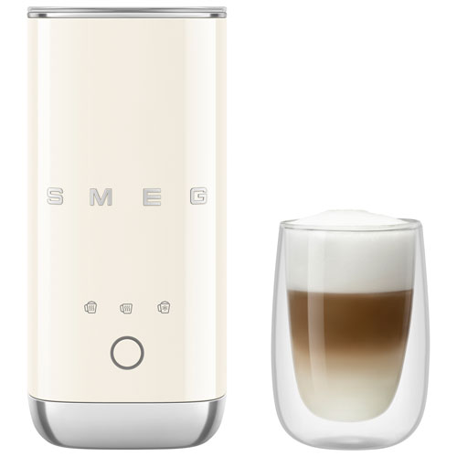 Smeg 50's Style Electric Milk Frother - Cream