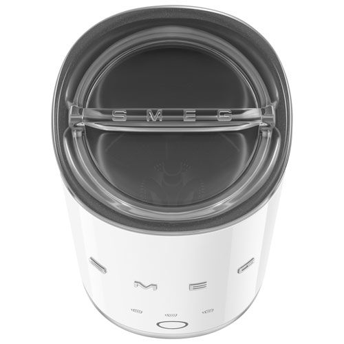 Mousseur à lait électrique Années 50 de Smeg - Blanc