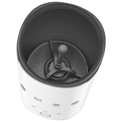 Mousseur à lait électrique Années 50 de Smeg - Blanc