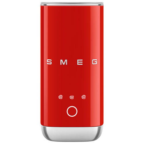 Mousseur à lait électrique Années 50 de Smeg - Rouge