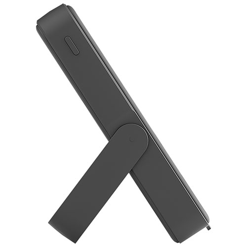 Chargeur portable sans fil MagSafe 20 W 10 000 mAh Piston Power de LOGiiX avec support - Noir