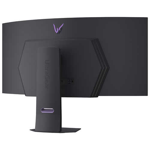 LG 45" QHD 240Hz 0.03ms GTG Curved OLED G-Sync FreeSync Gaming Monitor - Black