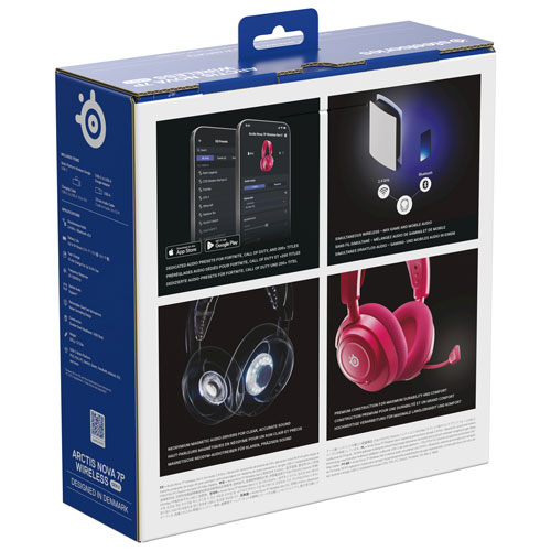 SteelSeries Arctis Nova 7P Wireless Gaming Headset - Magenta