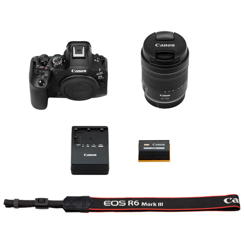 Canon EOS R6 Mark III Mirrorless Camera with RF24-105mm IS STM Lens Kit