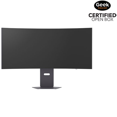 Open Box - LG 39" WQHD 240Hz 0.03ms GTG Curved OLED G-Sync FreeSync Gaming Monitor - Black