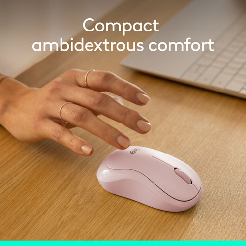 Ensemble clavier et souris sans fil MK270 de Logitech - Rose - Anglais