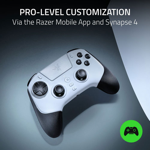 Razer Raiju V3 Pro Wireless Controller for PS5/PC - White