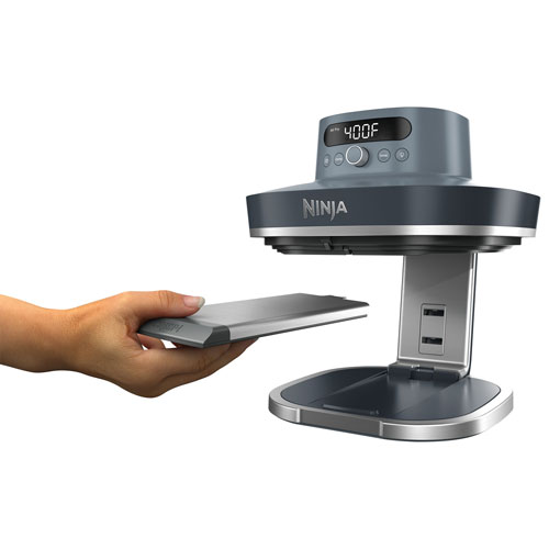 Friteuse à air chaud de comptoir en verre 6-en-1 Crispi Pro de Ninja - 5,7 l - Cyberespace