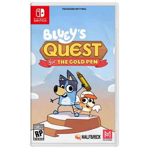 Bluey's Quest for The Gold Pen