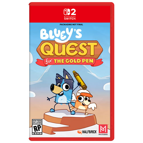 Bluey's Quest for The Gold Pen