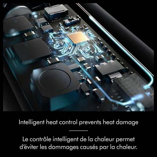 Séchoir coiffant et sèche-cheveux Airwrap Origin de Dyson - Nickel/Cuivre