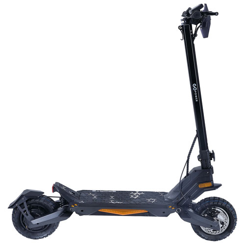 Trottinette électrique GoDelta de GoPowerBike (moteur 1000 W/autonomie 40km/vitesse maximale 45km/h) - Noir
