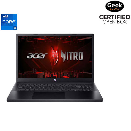 Open Box - Acer Nitro V 15.6" Gaming Laptop - Black