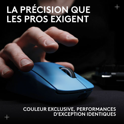 Logitech G PRO X Superlight 2 44000 DPI 8K Polling Wireless HERO 2 Sensor 60g Pro-Grade Mouse - Blue