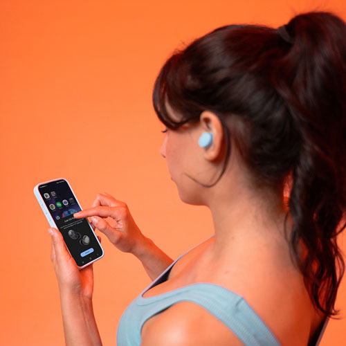 JLab GO Air POP In-Ear True Wireless Earbuds - Light Blue - Only at Best Buy