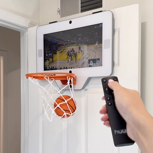 huupe Mini Basketball Net - White/Orange