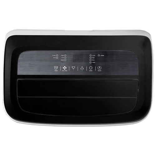 Climatiseur portatif intelligent 3-en-1 de TCL - 12 000 BTU - Blanc/Noir