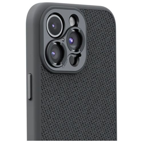 Étui de caméra S.Mount de ShiftCam pour iPhone 15 Pro Max - Foncé