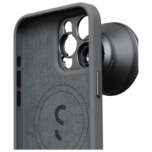 Étui de caméra S.Mount de ShiftCam pour iPhone 15 Pro Max - Foncé