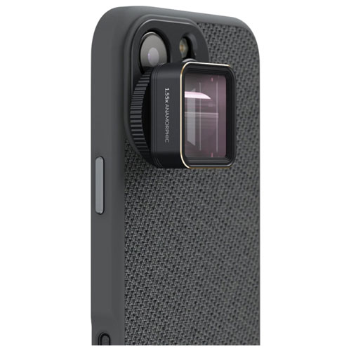 ShiftCam LensUltra 1.55x Anamorphic Lens for Smartphones - Black