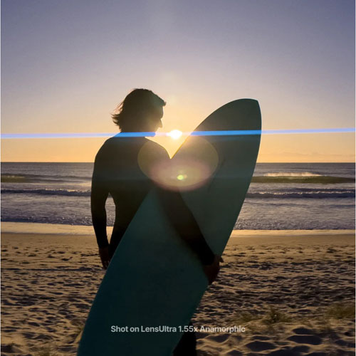 ShiftCam LensUltra 1.55x Anamorphic Lens for Smartphones - Black