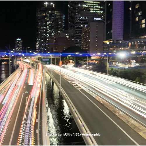 ShiftCam LensUltra 1.55x Anamorphic Lens for Smartphones - Black