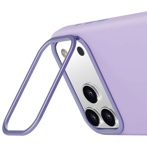 Étui en silicone Vibrance de LOGiiX avec MagSafe pour iPhone 17 Pro - Lavande