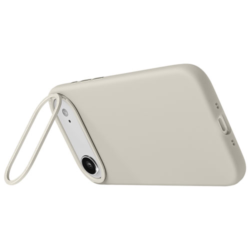 Étui en silicone Vibrance de LOGiiX avec MagSafe pour iPhone Air - Sable