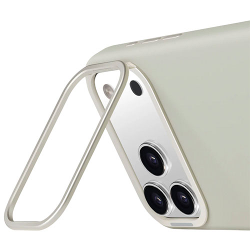 Étui en silicone Vibrance de LOGiiX avec MagSafe pour iPhone 17 Pro - Sable