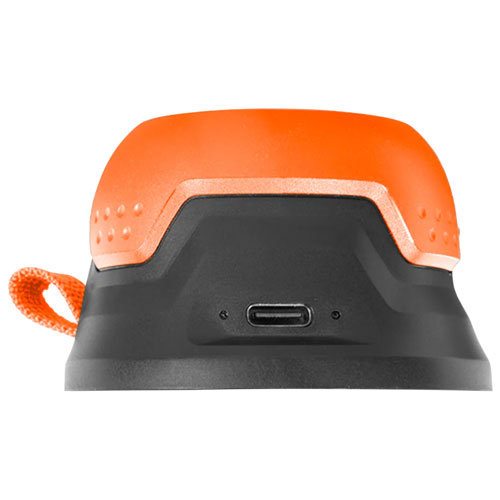 Haut-parleur sans fil Bluetooth Blue Piston Active de LOGiiX - Noir/Orange