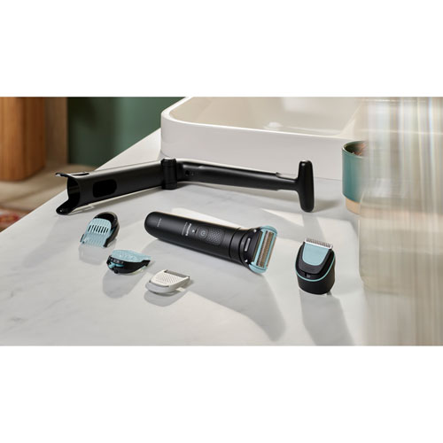 Tondeuse pour le corps avec ou sans eau série 7000 de Philips