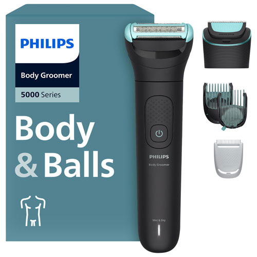 Tondeuse pour le corps avec ou sans eau série 5000 de Philips