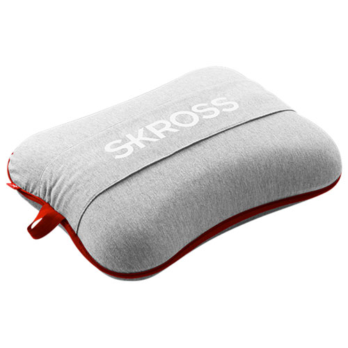 SKROSS Memory Foam Mini Travel Pillow - Dark Grey