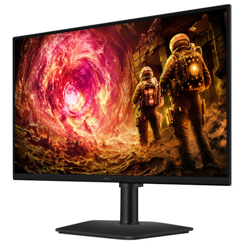 Samsung Odyssey G5 32" QHD 180Hz 1ms GTG IPS LED G-Sync FreeSync Gaming Monitor - Black