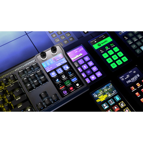 Corsair Galleon 100 SD Backlit Mechanical MLX Pulse Linear Mechanical Pre-Lubricated Gaming Keyboard with Stream Deck Buttons